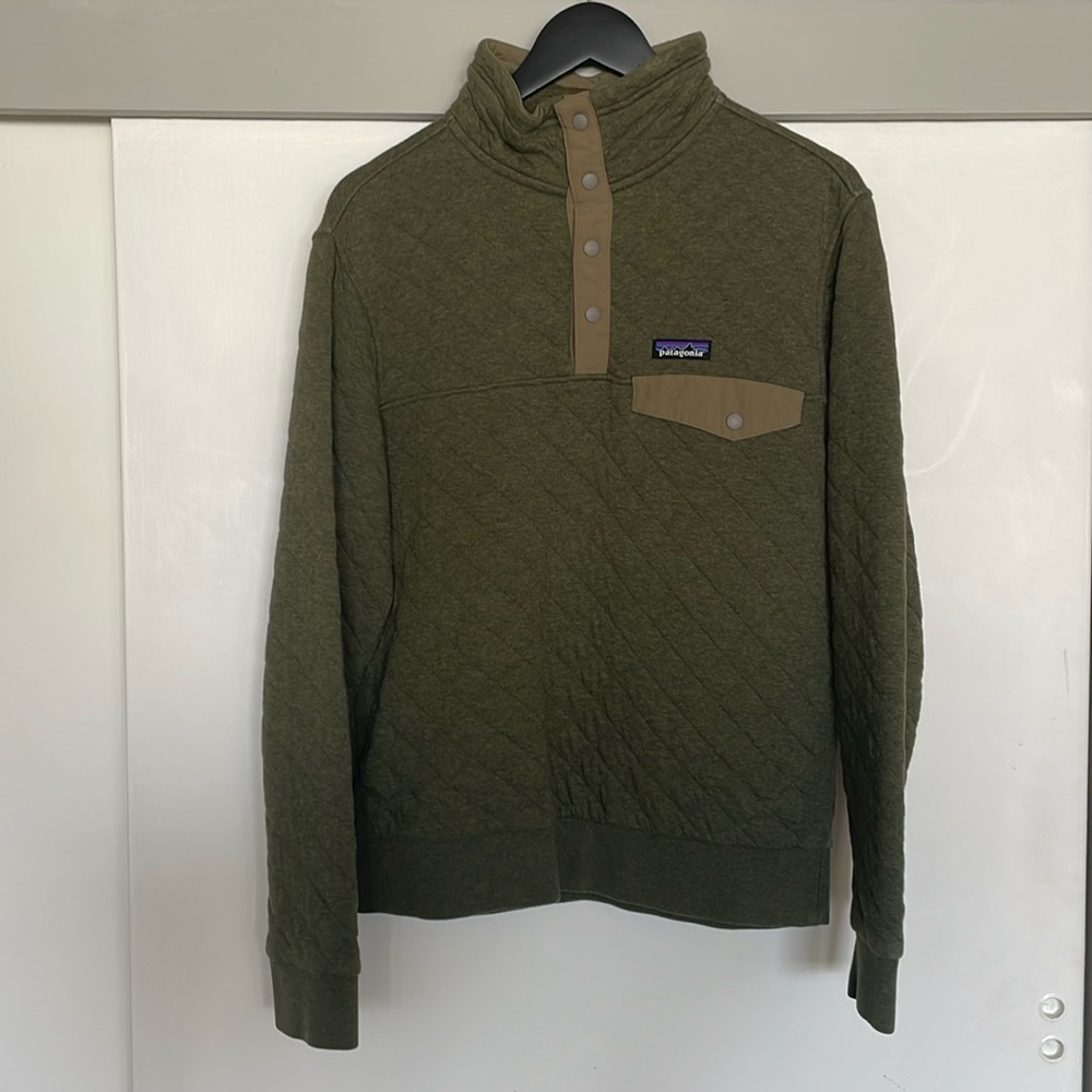 Patagonia Men’s Organic Cotton Quilt Snap-T Pullover